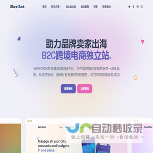 外贸建站,跨境电商独立站建站,外贸网站建设,Shopokok