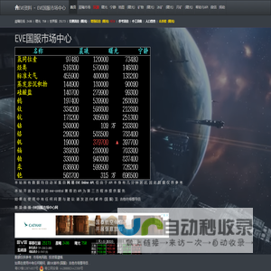 EVE资料 - EVE国服市场中心