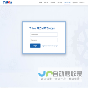 Triton PROMPT System Login - Triton Global Sources