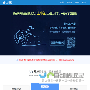 SEO_抖音SEO_抖音排名_快速排名优化_网络推广_【上排名】