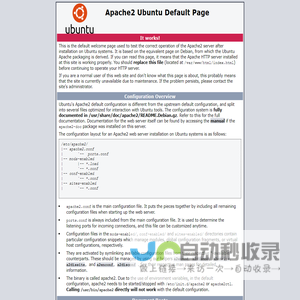 Apache2 Ubuntu Default Page: It works